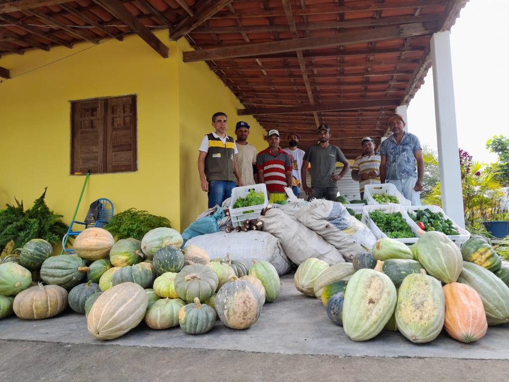 Programa compra produtos da agricultura familiar do estado para entregar a pessoas em situação de vulnerabilidade social e insegurança alimentar 